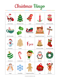Christmas Bingo Game Printable Christmas Bingo Christmas Bingo Game Christmas Bingo Cards