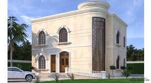 فيلا صغيرة المساحه 5 غرف نوم 250 متر مربع طابقين 12 40 م X 10 30 م House Styles House Plans House