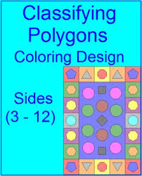 Secondly, they have to press the scale down the teacher then summarizes the findings in worksheets 1 and 2 as the sum of exterior angles of any convex polygons must be equal to. Polygons Coloring Activity Worksheets Teachers Pay Teachers