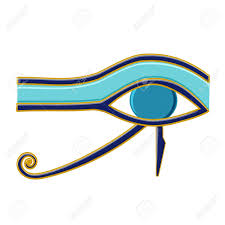 The left eye of horus deals with thoughts and feelings and is responsible for intuition. Egyptian Eye Of Horus Symbol Religion And Myths Ancient Egypt Royalty Free Cliparts Vectors And Stock Illustration Image 74801681