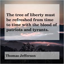 Thomas Jefferson The Tree Of Liberty Must Golf Quotes Terrence Howard Viral Quotes