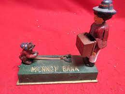 We did not find results for: Vintage Cast Iron Mechanical Monkey Coin Bank Vintage Collectible Cast Iron Banks K Bid