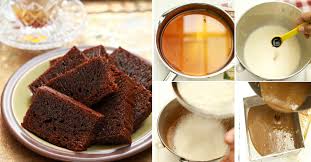 1/4 cup fine granulated sugar, 1 cup hot water, 125g butter, 4 eggs, 1/4 cup condensed milk (room temp.), 1 cup wheat flour, 2 tsp baking soda, 1 tsp vanilla essence. Make Kek Gula Hangus Or Burnt Sugar Cake With This Simple Recipe Penang Foodie