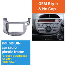 Check spelling or type a new query. Silver 2 Din 2008 2009 2010 2011 2012 2013 Honda Fit Rhd Car Radio Fascia Audio