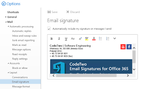 Set Outlook Web App Signature With Image Using Powershell