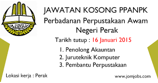 Also known as the perak public state library corporation in english. Jawatan Kosong Kerajaan Perak Di Ppanpk 2015 Peluang Kerjaya Di Perbadanan Perpustakaan Awam Negeri Perak Jawatankosongppanp201 Words Word Search Puzzle Job
