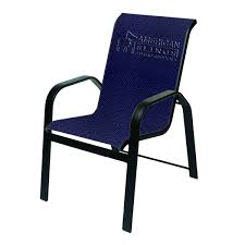 Pair this classic outdoor patio chaise lounge with a tropitone ® accessory table for your own private seaside escape. Chair Sling Tropitone American Slings