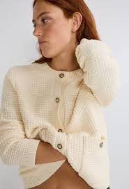 Cardigan boutonnée manches longues