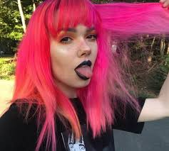 Showing you how i achieved my pastel pink hair color using arctic. Billiedawn Webb Looking Super Cute In Splat Hair Color Facebook
