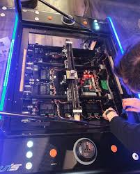 This table uses magnets to move 3d. Atari Pong Table Ataripongtable Twitter