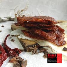Beli dendeng babi hutan / b2 tokopedia.link/nfatci4oe9 dendeng adalah makan khas indonesia yang terbuat daging segar. Pigkua Dendeng Babi Home Facebook