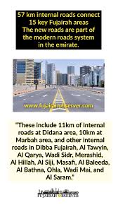 57 Km Internal Roads Connect 15 Key Fujairah Areas Fujairah Observer New Roads Fujairah Connection