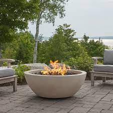 Gas fire pit burners we only stock the best burners at fire pits direct. Alta Fog Large Natural Gas Fire Bowl By Jensen Co 42 X 42 X 16 On Sale Overstock 31283523