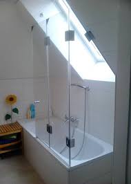 Duschwand Dachschrage Duschwand Dusche Badewanne Mit Dusche