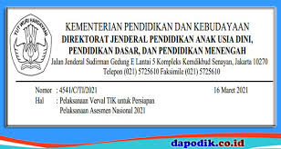 We did not find results for: Surat Pemeberitahuan Pelaksanaan Verval Tik Untuk Persiapan Pelaksanaan Asesmen Nasional 2021 Dapodik Co Id