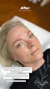 Before Die Kundin wünschte sich eine schöne Form, etwas längere Augenbrauen  und ein ebenmäßiges Endergebnis.