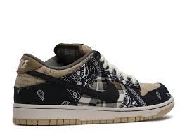 2020 sb x travis scott dunk low qs cactus kids youth junior mens running shoes athletic sneaker cactus jack trianers. Travis Scott X Dunk Low Premium Qs Sb Cactus Jack Nike Ct5053 001 Black Parachute Beige Petra Brown Flight Club
