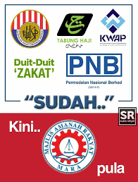 Lembaga tabung haji (malay jawi: Previously Bn Took Public Funds Savings From Epf Kwsp Kwap Pensioners Funds Unit Trust Pnb Tabung Haji Pilgrim Zakat Allianz Logo Pensions The Unit