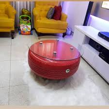 Hi all, just a simple makeover given to our living room adding some diy crafts with tyre and popsicle sticks. Nigerian Woman Turns Used Tires Into Elegant Furniture