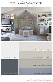 Overall, it's a great way to keep your craft room looking a little bit more organized. Office Craft Room Paint Color Palette Paint It Monday