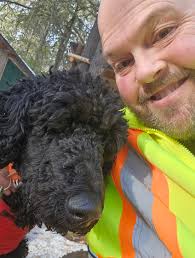 Does anyone else ever get that sudden urge with dogs where you just wanna  squeeze them because you get a massive surge of love for them or is that  just me? Photo