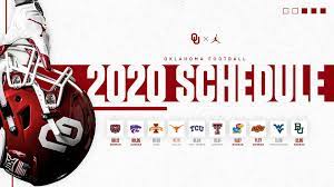 Big 12 Announces Revised 2020 Football Schedule University Of Oklahoma Oklahoma Football Oklahoma State Football Football