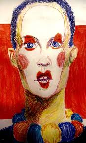 Clown Pencil Drawing