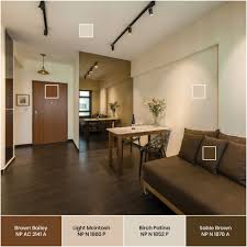 Possibly the most popular print, floral wallpaper has a timeless beauty that brings the outdoors in. Wall Painting Designs For Living Room Nippon Paint