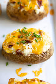 How to bake a potato. Easy Twice Baked Potatoes Recipe The Forked Spoon
