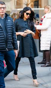 From cradle to crown, omid scobie claimed aides were 'horrified' that meghan's 'common' new york baby shower was happening. Meghan Markle Wears All Black Outfit To Nyc Baby Shower Purewow