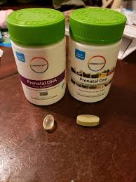 Rainbow Light Prenatal Daily Duo Prenatal One Multivitamin Prenatal Dhal 30 Tablets 30 Softgels Walmart Com Walmart Com