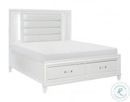 Decorating your bedroom is ready for a change. Tamsin White Metallic Queen Storage Platform Bed From Homelegance Coleman Furniture