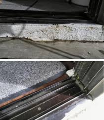 Sliding Glass Door Leaks Water Into Apartment No Weep Holes Doityourself Com Community Forums