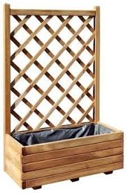Arrivages Jardiniere Treillis Droite 80x122x35 Magasin De Bricolage Brico Depot De Tours St Cyr Sur Loire Jardiniere En Bois Treillage Bois Treillage