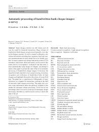 Walmart checks offers a selection of thousands of personal checks, designer checks and business checks to choose from. Pdf Automatic Processing Of Handwritten Bank Cheque Images A Survey