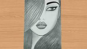 تعلم رسم وجه بقلم الرصاص للمبتدئين كيف ترسم ملامح خطوة بخطوة youtube