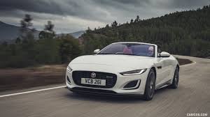 Maybe you would like to learn more about one of these? 2021 Jaguar F Type R Dynamic P450 Convertible Rwd Color Fuji White Front Caricos