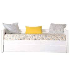Banquette lit de repos sahel 2 ou 3 places soc la from but banquette lit. Lit Gigogne Banquette Orion Blanc Akiten Retail La Redoute