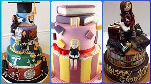 Please enjoy the making of this book cake! Wow Top 15 Books Lover Birthday Cake For Students Graduation Cake Birthday Decor Cake Ideas Youtube