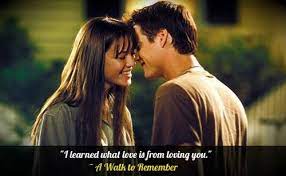 To marry in the church my mother grew up. 20 A Walk To Remember Quotes Ideas Walk To Remember Remember Quotes A Walk To Remember Quotes