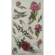 Tato bunga untuk menghiasi dada seorang wanita. Jual Stiker Tato Bunga Mawar Rose Tattoo Sticker Temporary Di Lapak Kodomo Edutoys Bukalapak