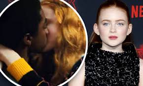 Sadie Sink stressed out by unscripted Stranger Things kiss | Daily Mail  Online