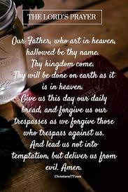 Our Father Who Art In Heaven Hallowed Be Thy Name Song Our Father Prayer The Lord S Prayer With Images Our Father Prayer Prayer For Fathers Prayers