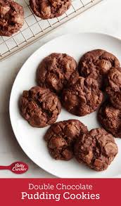 Double Chocolate Pudding Cookies Recipe Chocolate Pudding Cookies Pudding Cookies Chocolate Pudding