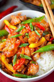 Sweet And Spicy Chicken Stir Fry Recipe Sweet And Spicy Chicken Stir Fry Recipes Chicken Sweet Chili Chicken