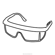 You can use our amazing online tool to color and edit the following goggles coloring pages. Safety Glasses Coloring Page Ultra Coloring Pages