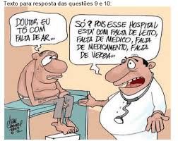 Resultado de imagem para charge com adjunto adnominal