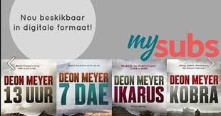 Deon Meyer Verslaafdes Kan Nou Julle Digitale Tydskrifte Nuutste Deon Meyer E Boeke By Mysubs Kry Koors Is Vanaf 3 Augustus Beskikbaa Afrikaans Books Writer