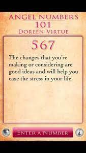 Angel Number 567 Is A Message From Your Angels That Your Strong Connection With The Spiritual And Angelic Real Numerology Chart Numerology Life Path Numerology