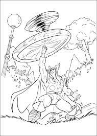 coloriage de thor gratuita partir la galerie avengers coloring pages to print chaudron